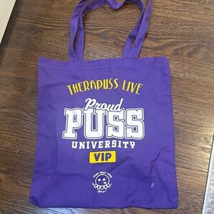 Jake Shane Purple Tote Bag